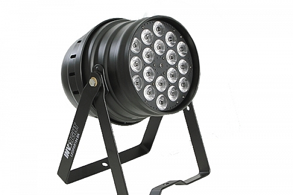 Involight LED PAR184 BK   RGBW 